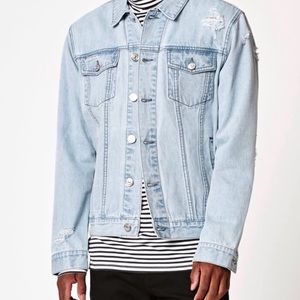 Pacsun Distressed Denim Jacket